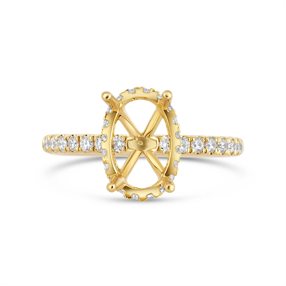 Engagement Collections Engagement Rings in Yellow Gold containing Diamond 444895