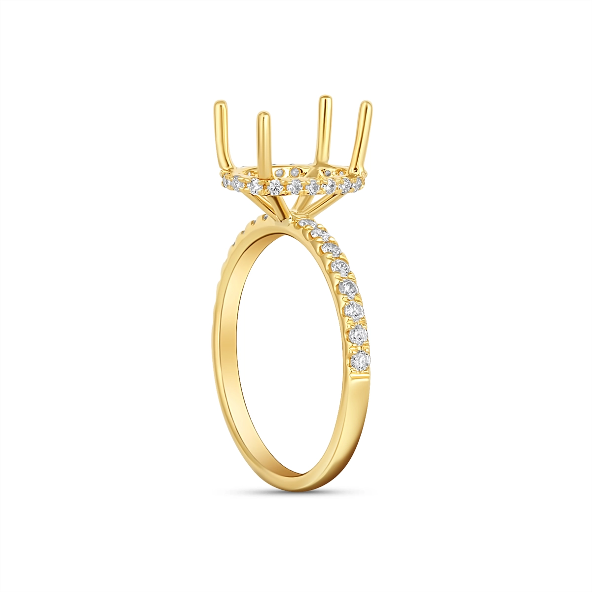 Engagement Collections Engagement Rings in Yellow Gold containing Diamond 444895