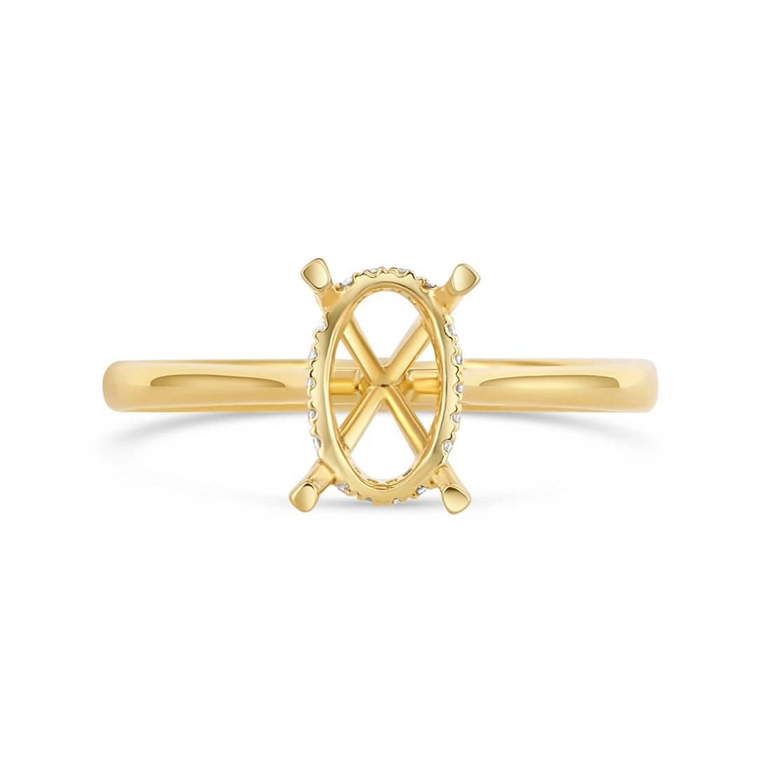 Engagement Collections Engagement Rings in Yellow Gold containing Diamond 444901