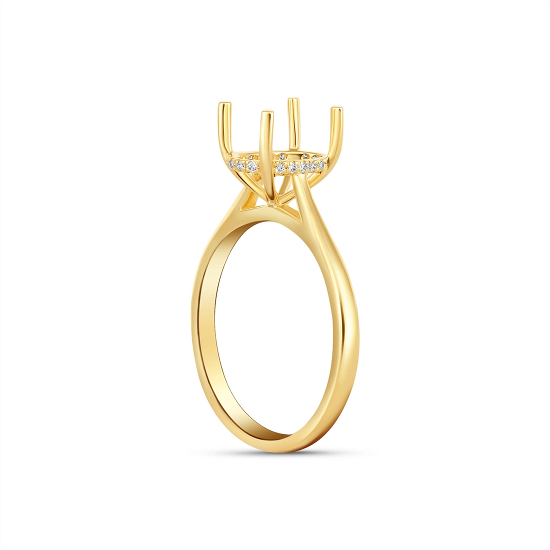Engagement Collections Engagement Rings in Yellow Gold containing Diamond 444902