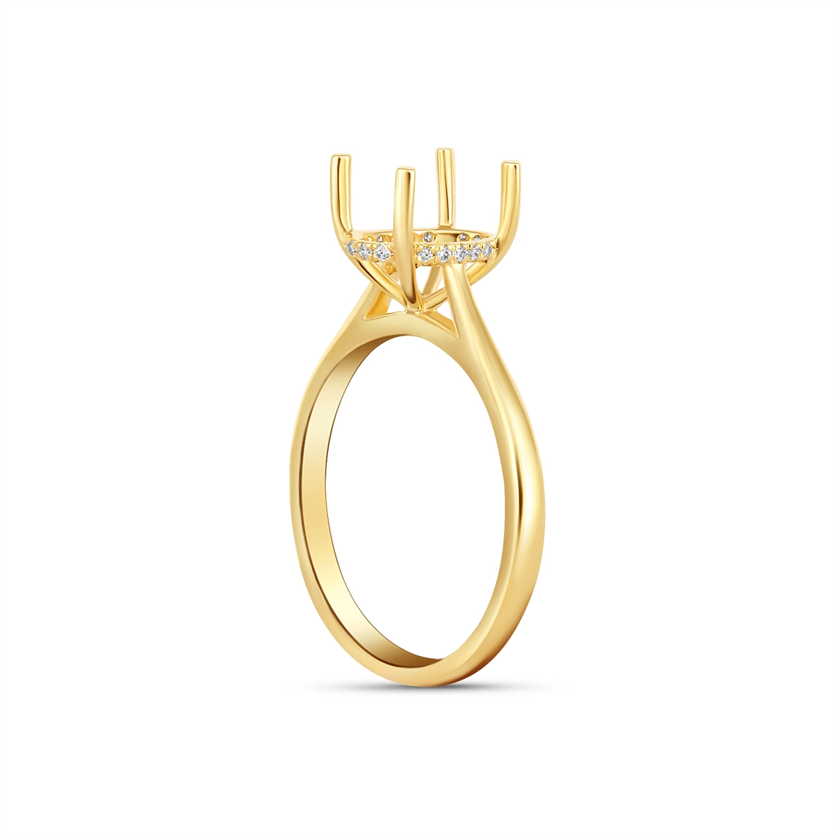 Engagement Collections Engagement Rings in Yellow Gold containing Diamond 444902