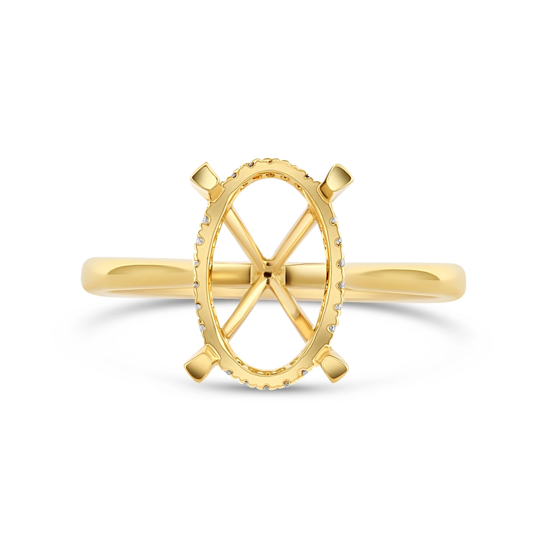 Engagement Collections Engagement Rings in Yellow Gold containing Diamond 444903
