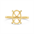 Engagement Collections Engagement Rings in Yellow Gold containing Diamond 444903