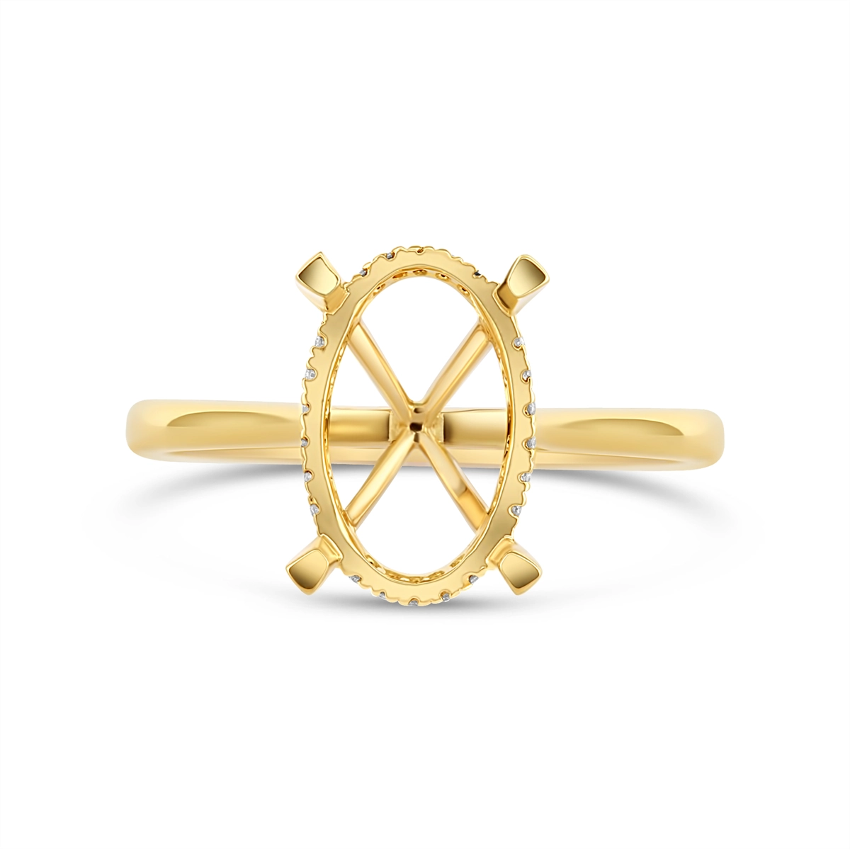 Engagement Collections Engagement Rings in Yellow Gold containing Diamond 444903