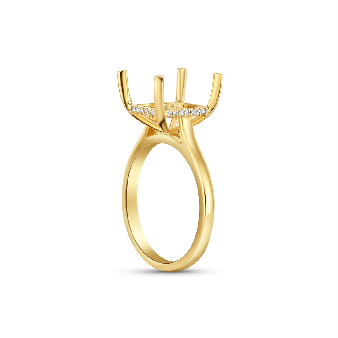 Engagement Collections Engagement Rings in Yellow Gold containing Diamond 444906