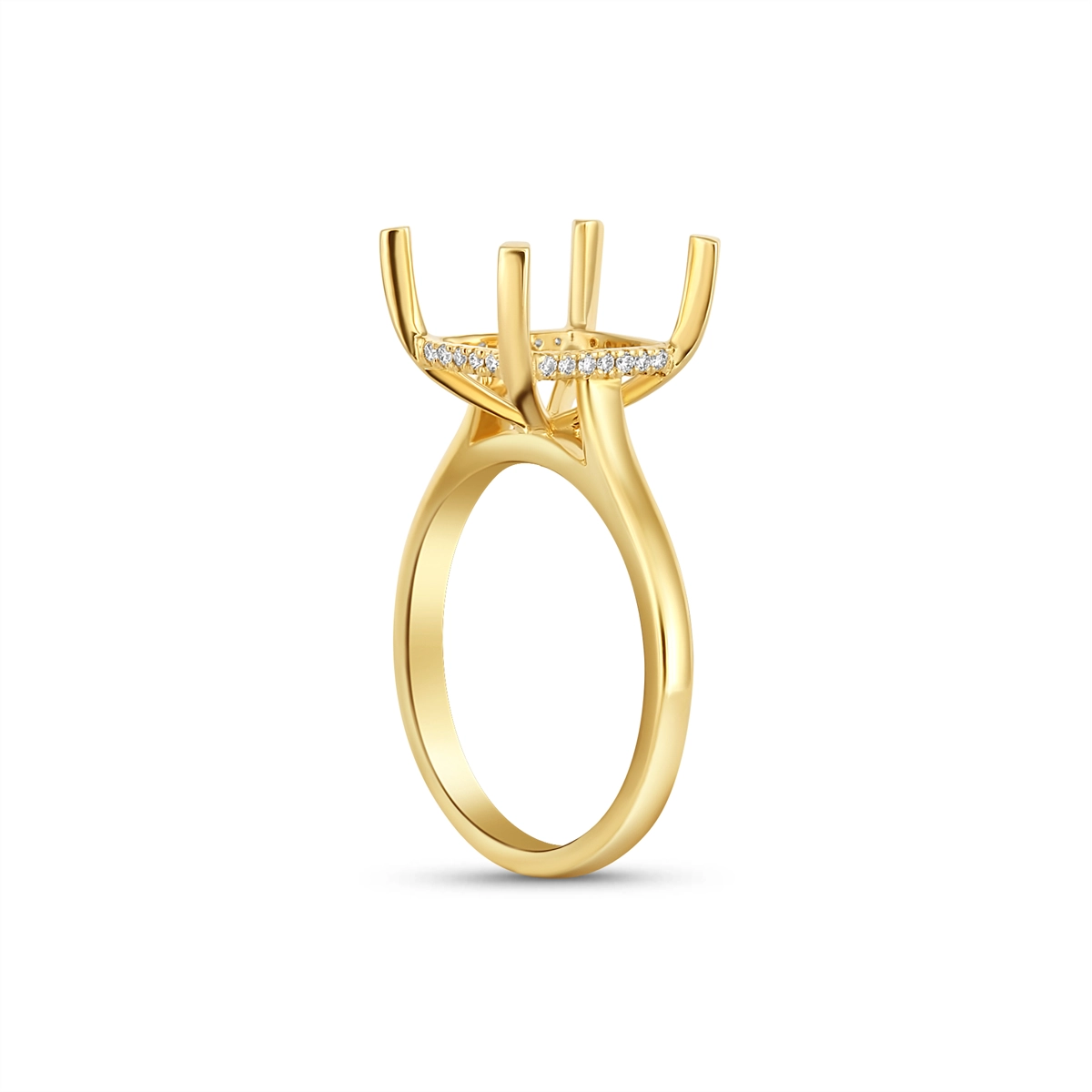 Engagement Collections Engagement Rings in Yellow Gold containing Diamond 444906
