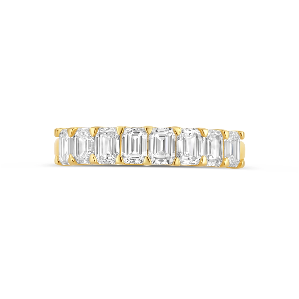 Wedding Bands Engagement Rings in Yellow Gold containing Diamond 444915