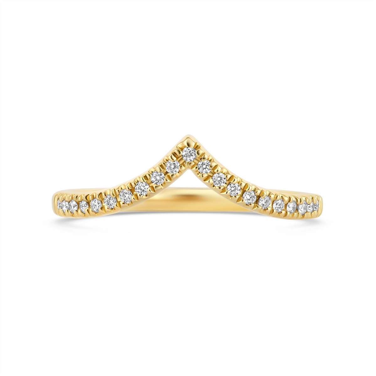 Wedding Bands Wedding Rings in Yellow Gold containing Diamond 444921