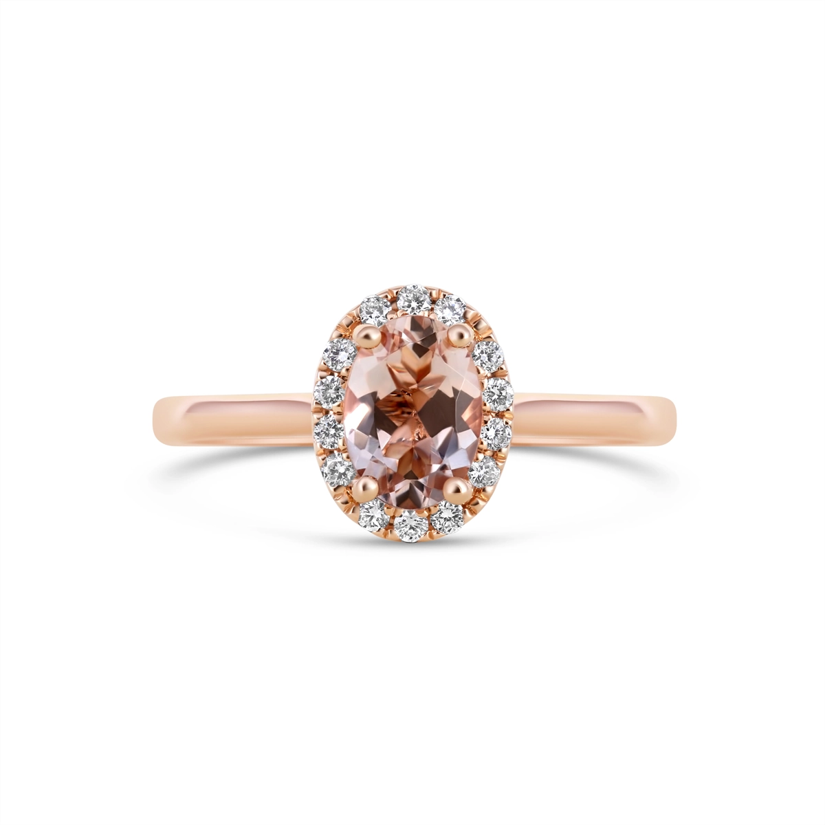 Rings Rings in Rose Gold containing Multi-gemstone, Diamond, Morganite 444922