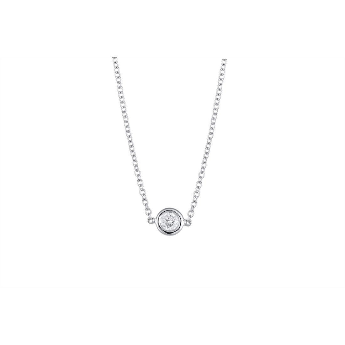 Necklaces Necklaces in White Gold containing Diamond 444947