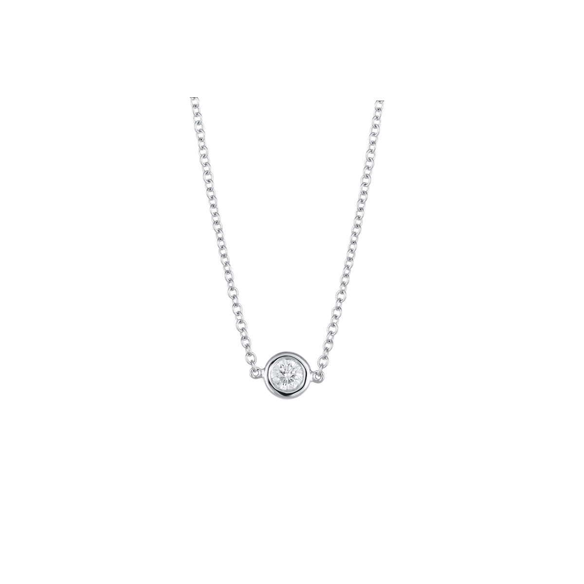 Necklaces Necklaces in White Gold containing Diamond 444947