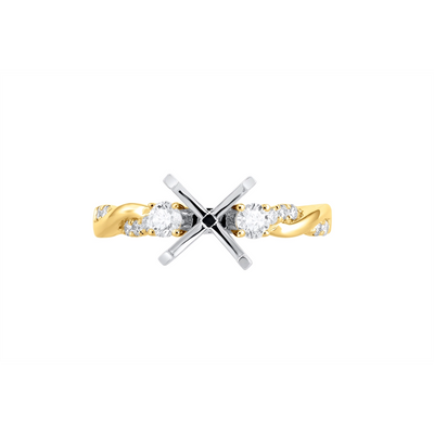 Engagement Collections Engagement Rings in Mixed Metals containing Diamond 444985