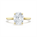 Tacori Engagement Rings in Yellow Gold containing Diamond 2682 1.5 OV 9.5X7 Y