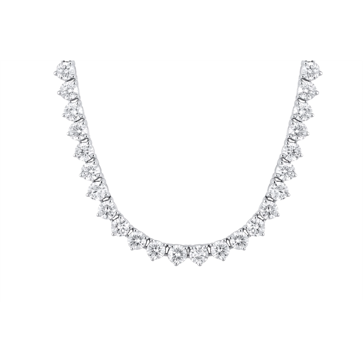 Necklaces Necklaces in White Gold containing Diamond 445045