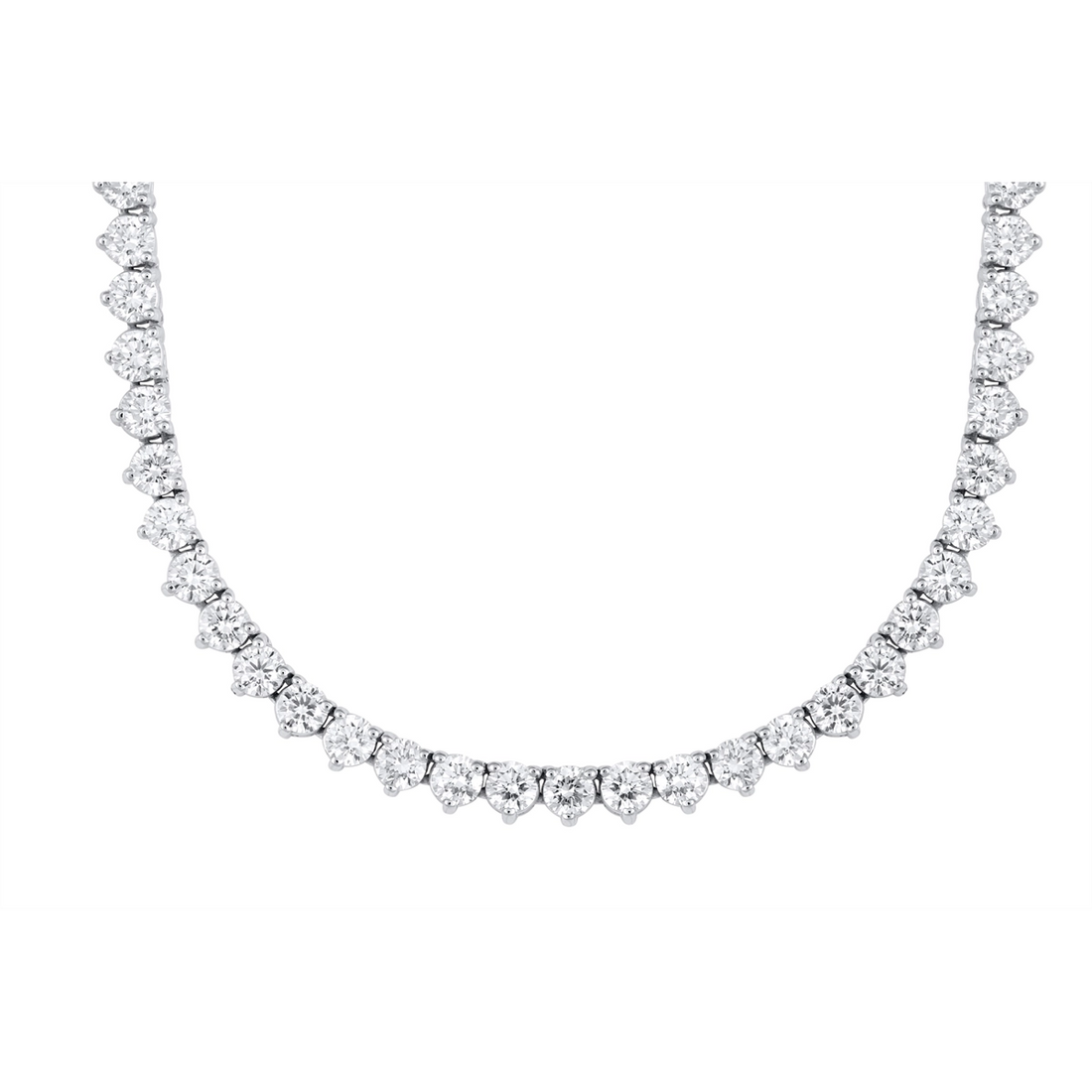 Necklaces Necklaces in White Gold containing Diamond 445046