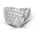 Simon G Rings in White Gold containing Diamond MR2892