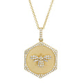 Necklaces Necklaces in Yellow Gold containing Diamond 445085