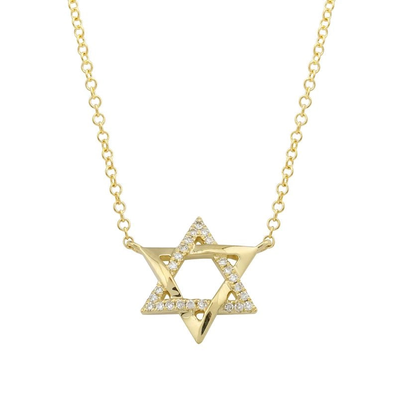Necklaces Necklaces in Yellow Gold containing Diamond 445098