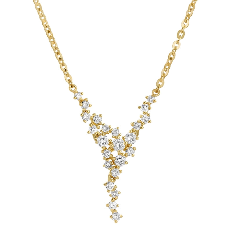 Necklaces Necklaces in Yellow Gold containing Diamond 445101