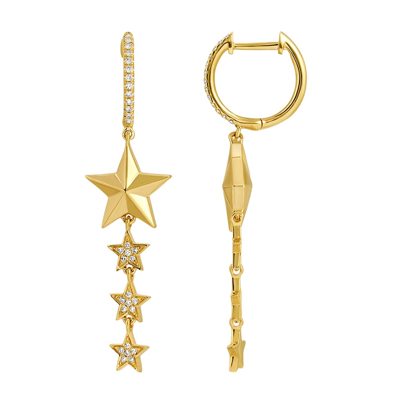Earrings Earrings in Yellow Gold containing Diamond 445126