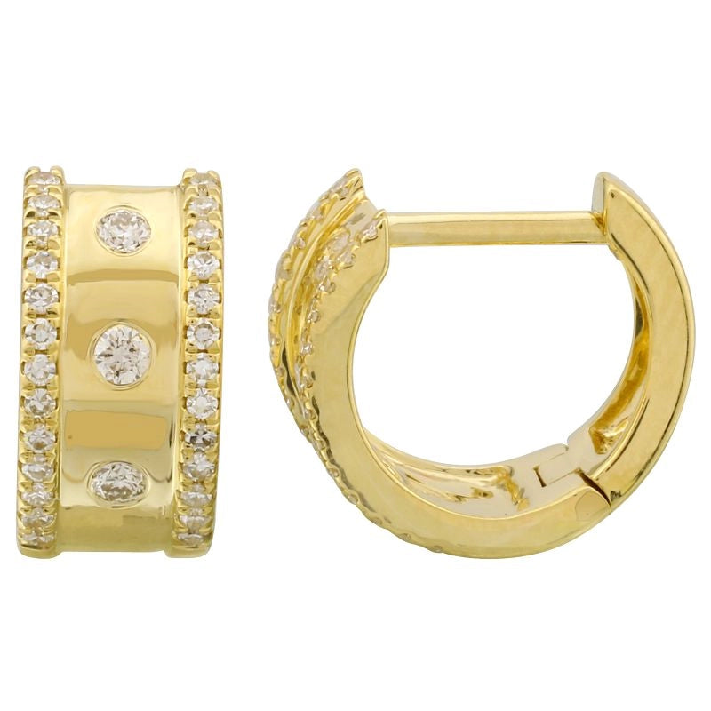 Earrings Earrings in Yellow Gold containing Diamond 445134