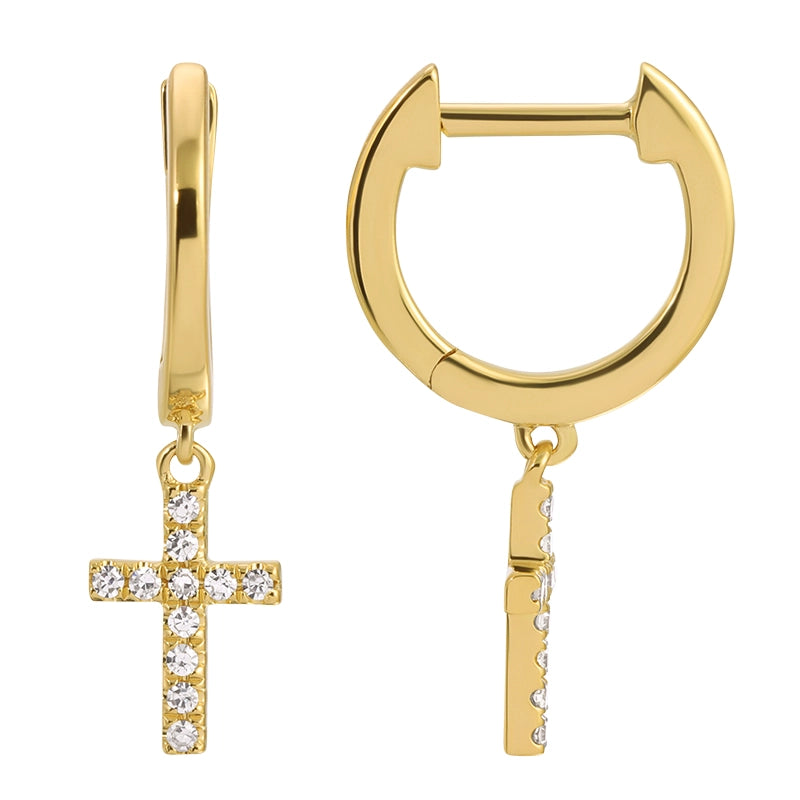 Earrings Earrings in Yellow Gold containing Diamond 445137