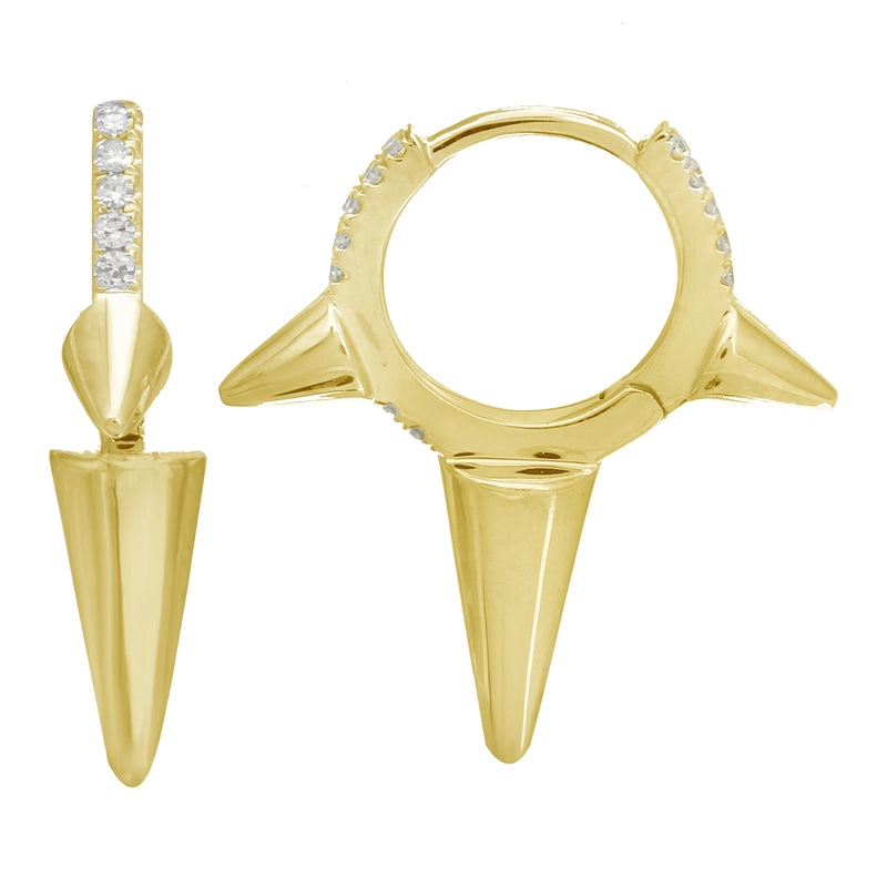 Earrings Earrings in Yellow Gold containing Diamond 445141