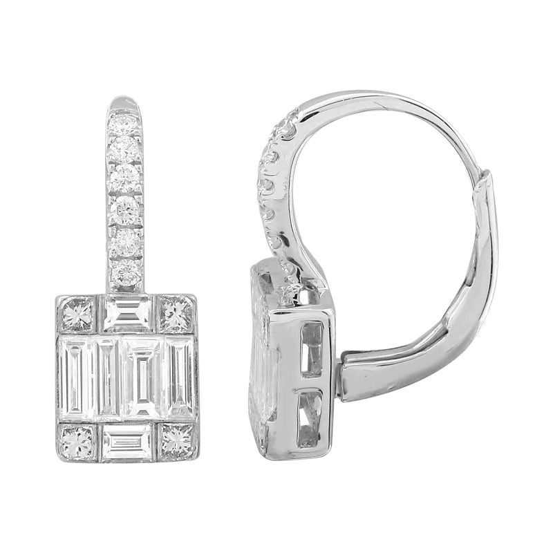 Earrings Earrings in White Gold containing Diamond 445144
