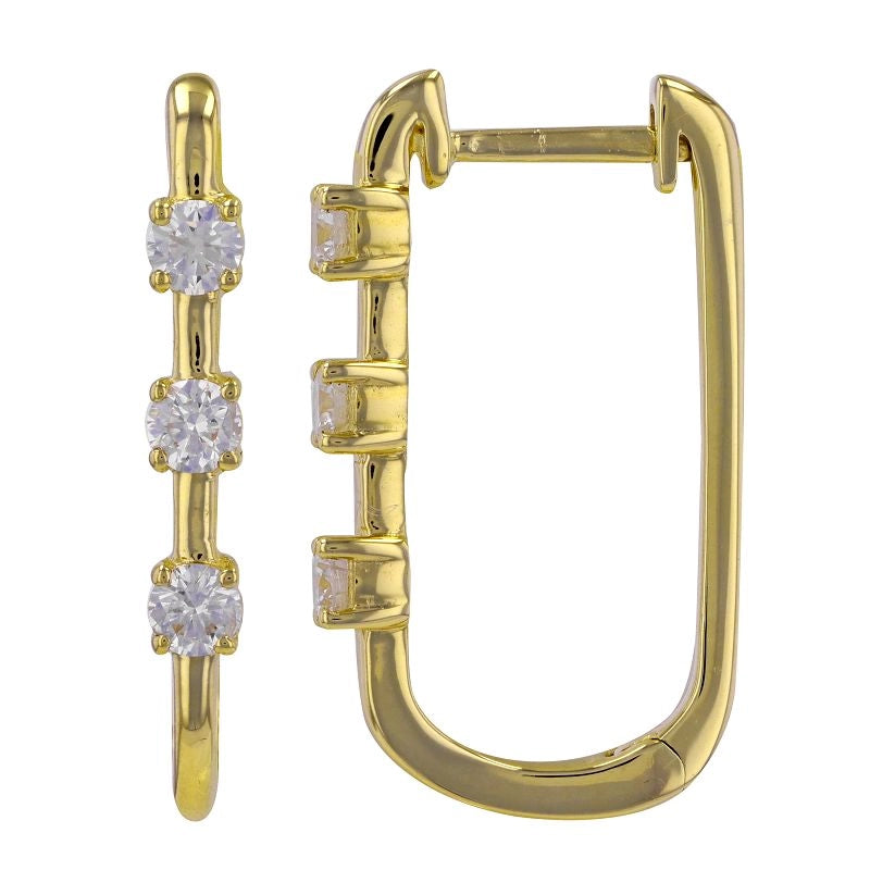 Earrings Earrings in Yellow Gold containing Diamond 445146