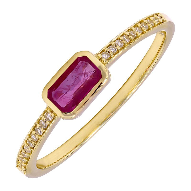 Rings Rings in Yellow Gold containing Multi-gemstone, Diamond, Ruby 445164