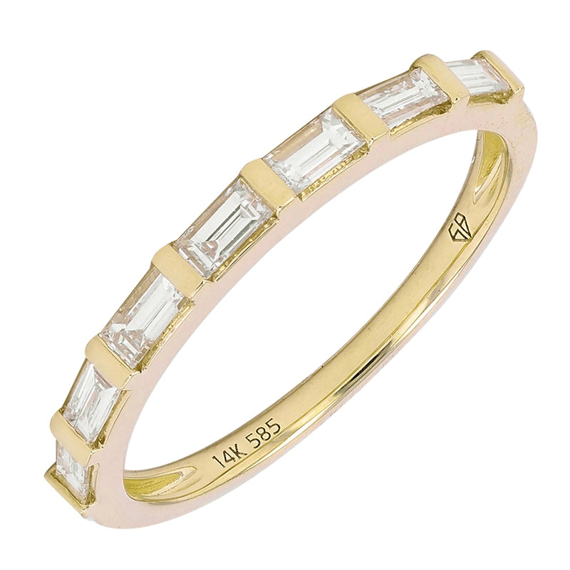 Wedding Bands Wedding Rings in Yellow Gold containing Diamond 445165