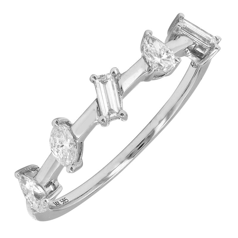 Wedding Bands Rings in White Gold containing Diamond 445167