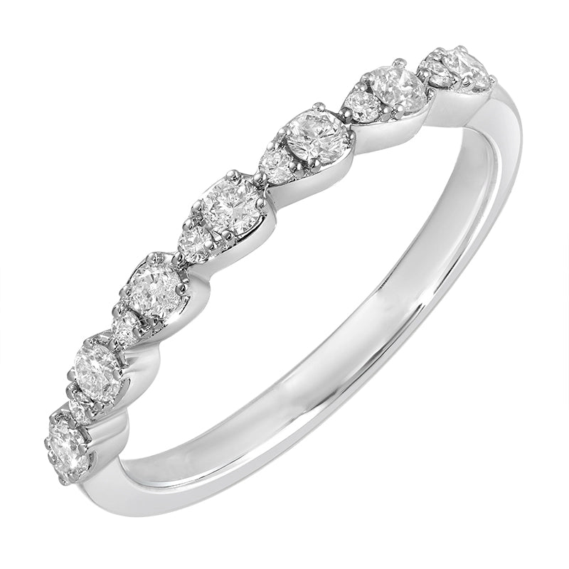 Wedding Bands Wedding Rings in White Gold containing Diamond 445170