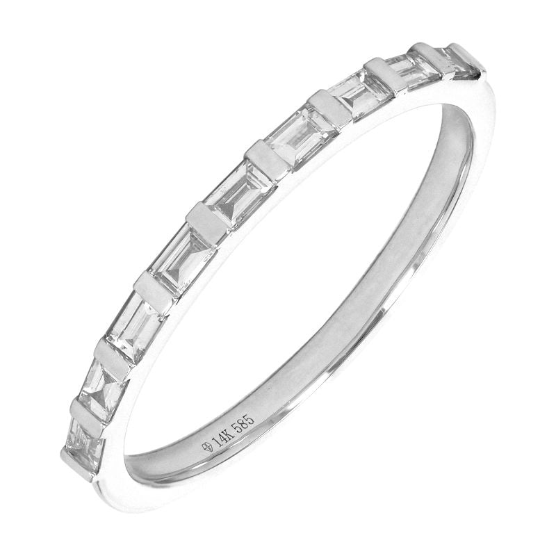 Wedding Bands Wedding Rings in White Gold containing Diamond 445180