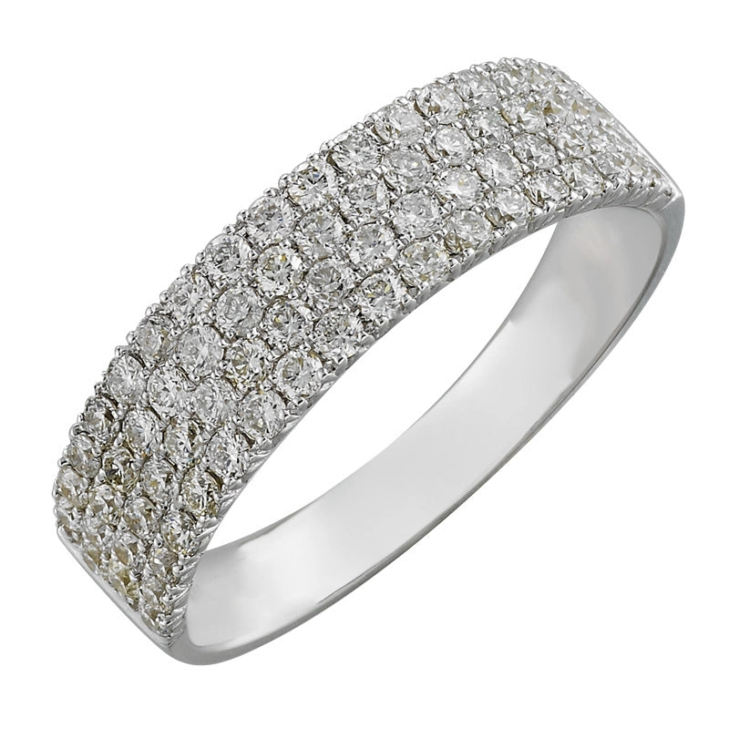 Wedding Bands Rings in White Gold containing Diamond 445185