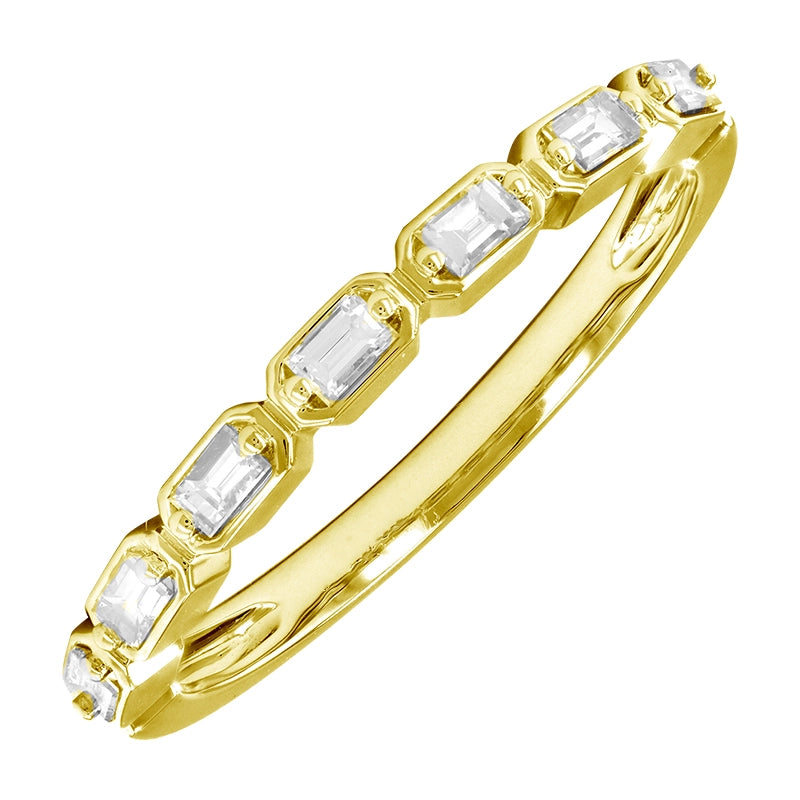 Wedding Bands Rings in Yellow Gold containing Diamond 445186