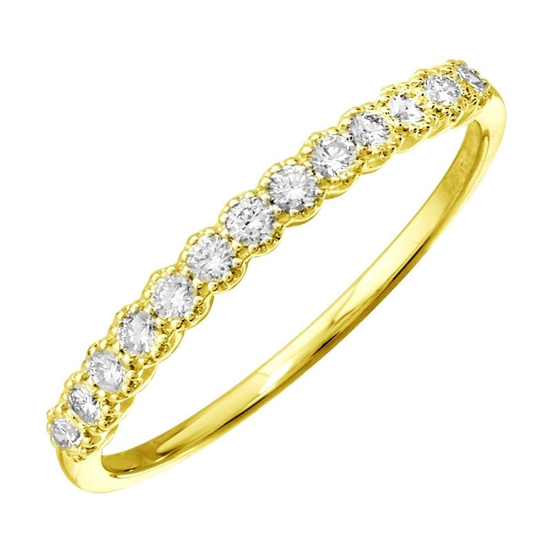 Wedding Bands Wedding Rings in Yellow Gold containing Diamond 445190
