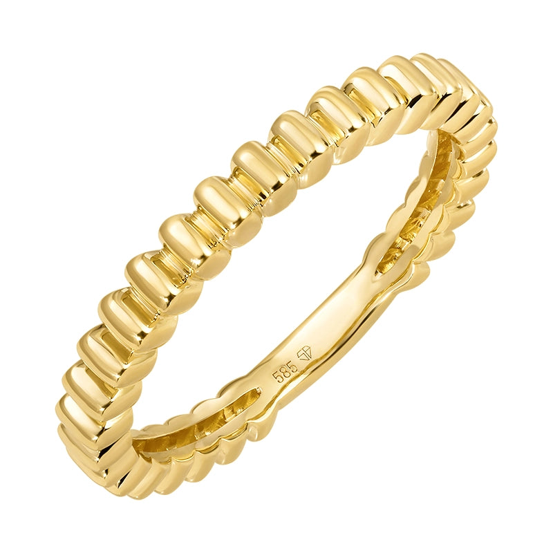 Wedding Bands Rings in Yellow Gold 445193