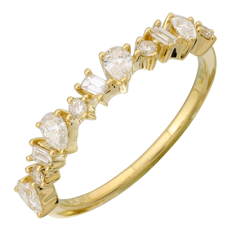 Wedding Bands Rings in Yellow Gold containing Diamond 445196