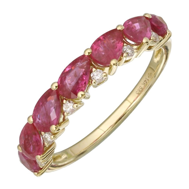 Rings Rings in Yellow Gold containing Other, Multi-gemstone, Diamond 445201