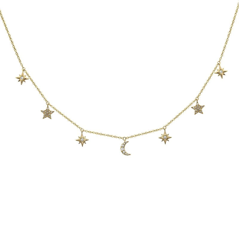 Necklaces Necklaces in Yellow Gold containing Diamond 445258