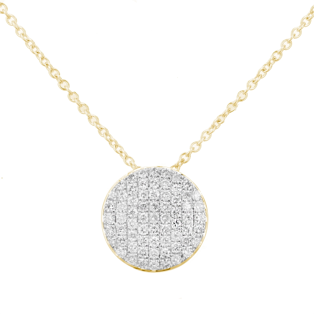 Necklaces Necklaces in Yellow Gold containing Diamond 445285