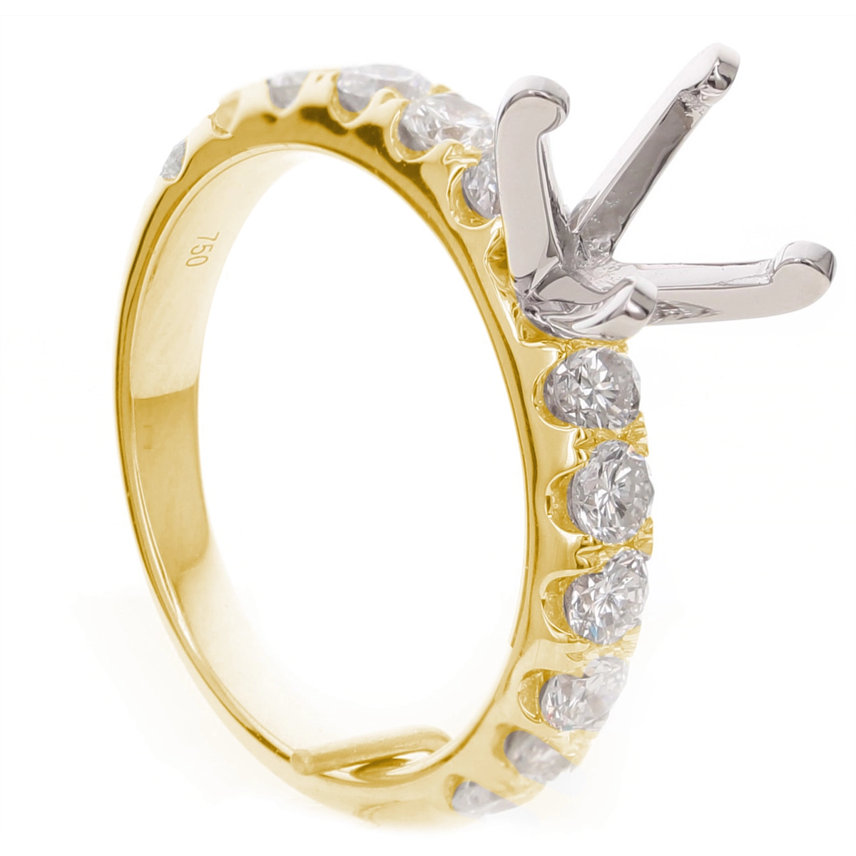 Engagement Collections Engagement Rings in Yellow Gold containing Diamond 445293