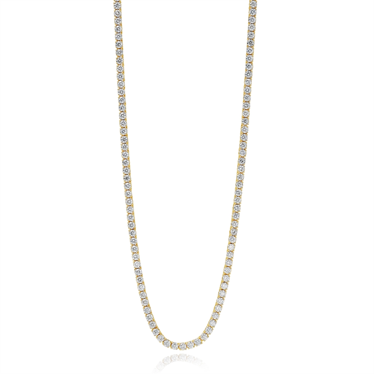Necklaces Necklaces in Yellow Gold containing Diamond 445300