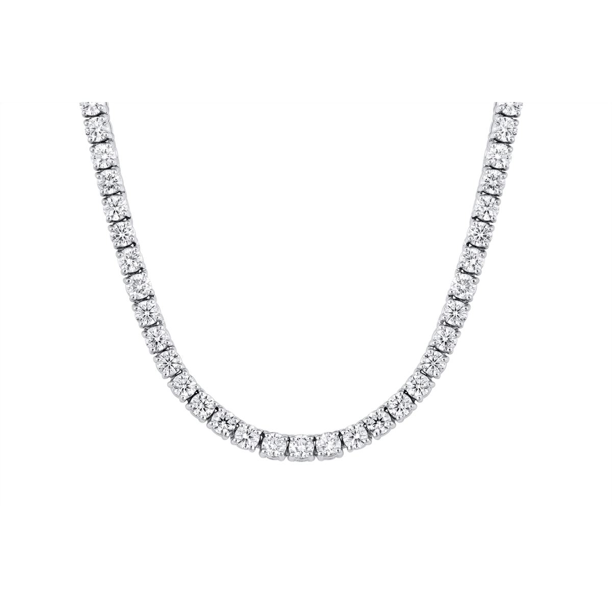 Necklaces Necklaces in White Gold containing Diamond 445301