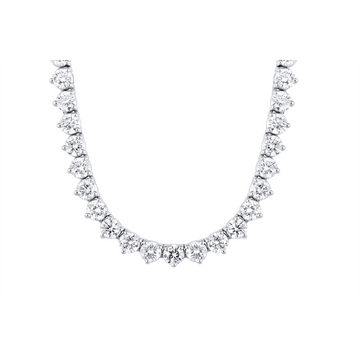 Necklaces Necklaces in White Gold containing Diamond 445304
