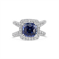 Rings Rings in White Gold containing Multi-gemstone, Diamond, Sapphire 445366