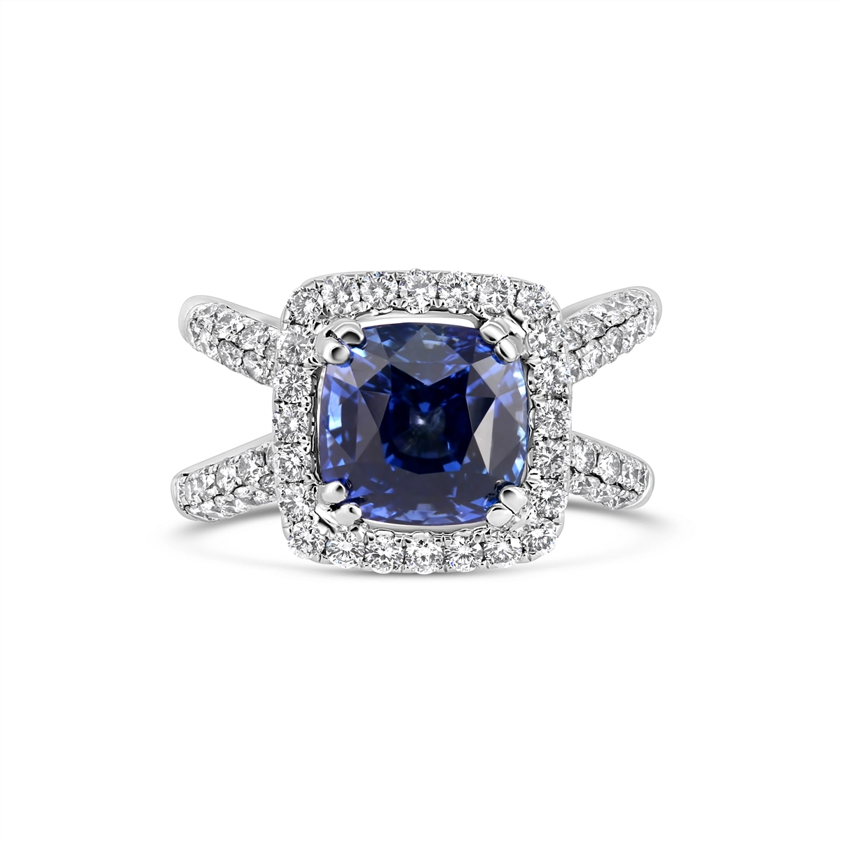 Rings Rings in White Gold containing Multi-gemstone, Diamond, Sapphire 445366