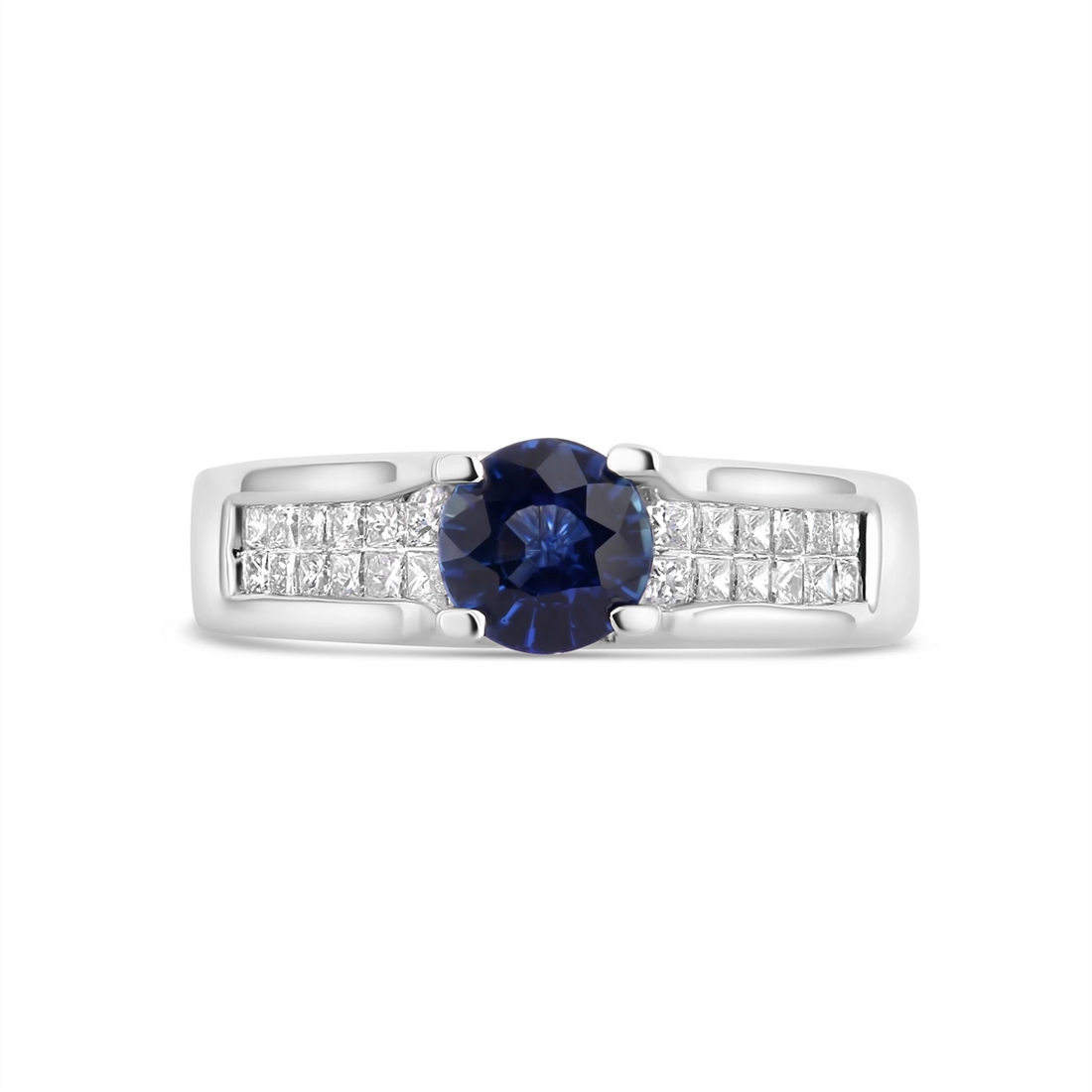 Rings Rings in White Gold containing Multi-gemstone, Diamond, Sapphire 445367