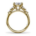 Fana Engagement Rings in Yellow Gold containing Diamond S4324-14KYG-6H-3CT-OV